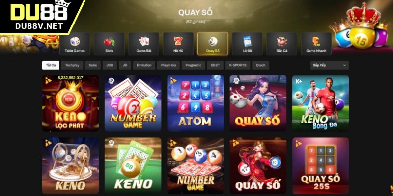 Thông tin giới thiệu về xổ số DU88